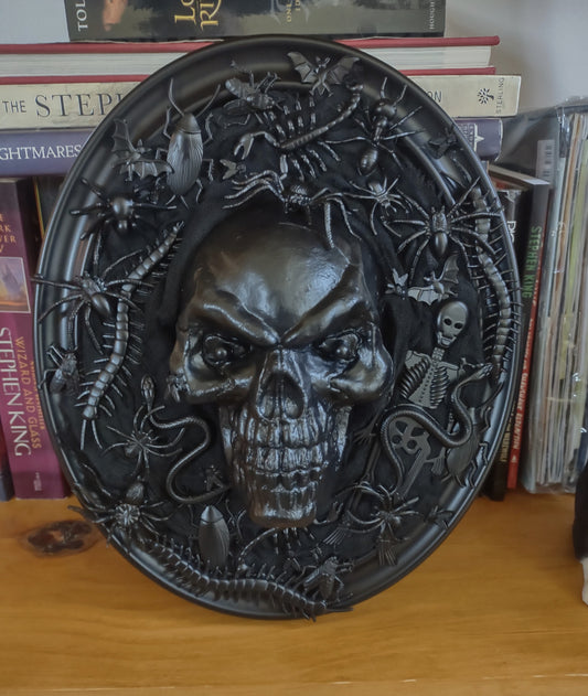 Halloween Skull 3D Wall Art